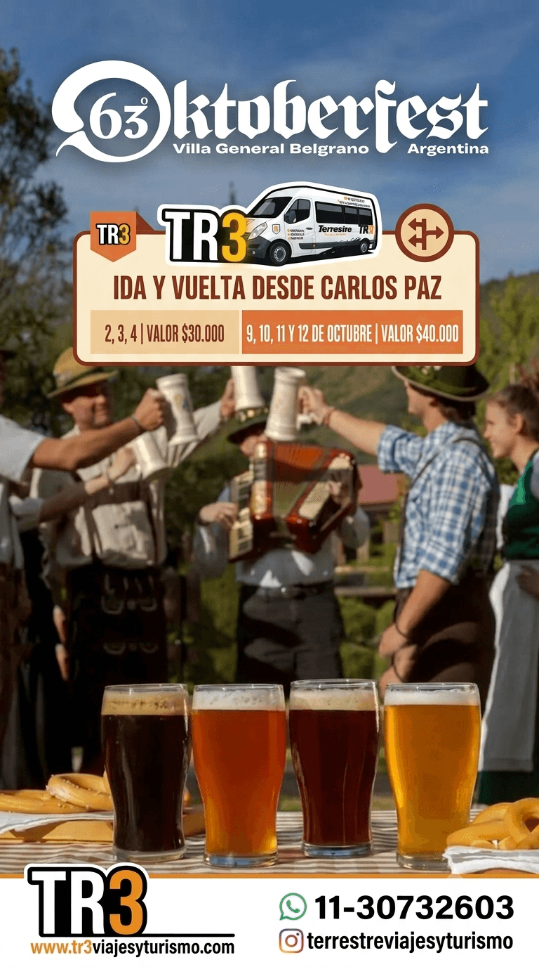 Oktoberfest 2026 🍻 (9 al 12)